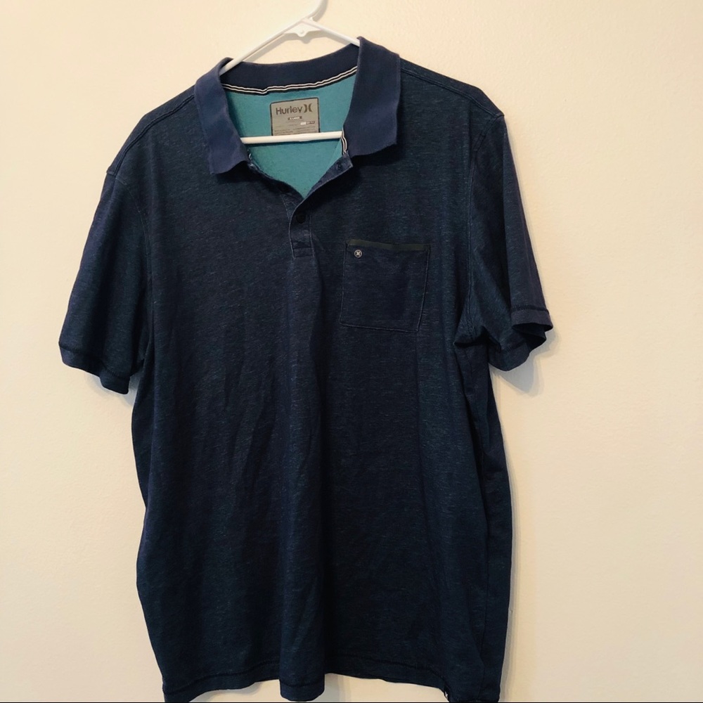•Hurley• polo with Nike dri-fit